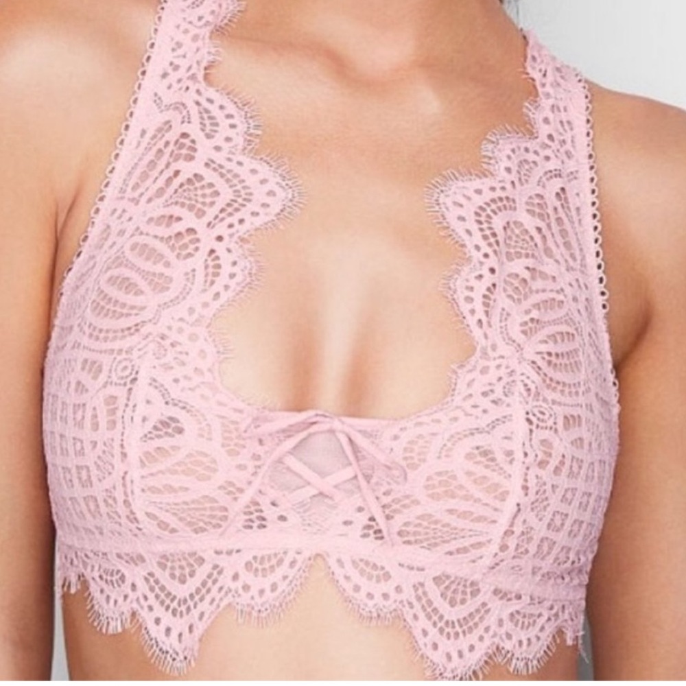 Victoria's Secret Lace Up Bralette - Picture 1 of 16